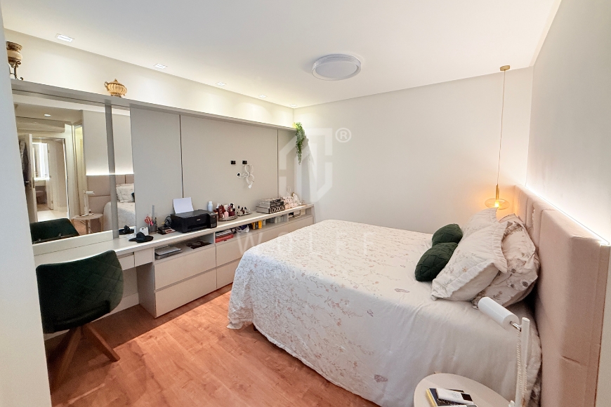 JD1772 - Apartamento Mobiliado com vista mar definitiva