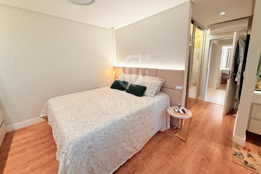 JD1772 - Apartamento Mobiliado com vista mar definitiva