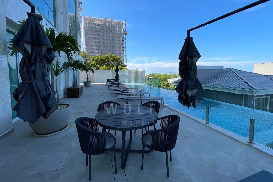 JD1772 - Apartamento Mobiliado com vista mar definitiva