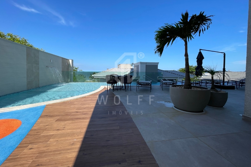 JD1772 - Apartamento Mobiliado com vista mar definitiva