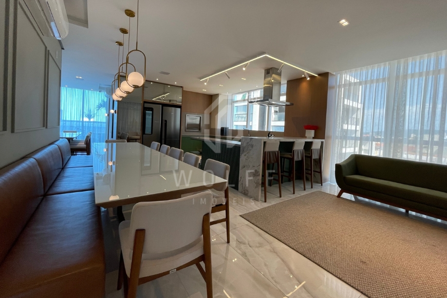 JD1772 - Apartamento Mobiliado com vista mar definitiva