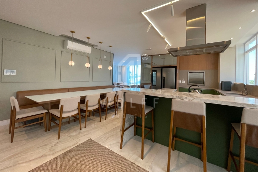 JD1772 - Apartamento Mobiliado com vista mar definitiva