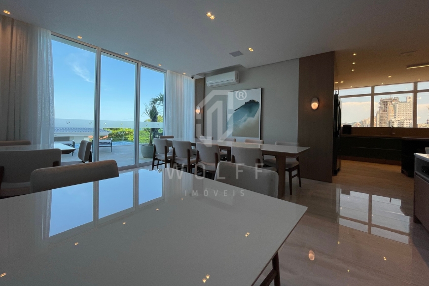 JD1772 - Apartamento Mobiliado com vista mar definitiva