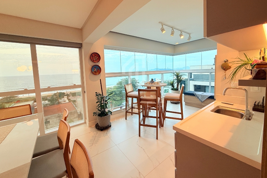 JD1772 - Apartamento Mobiliado com vista mar definitiva