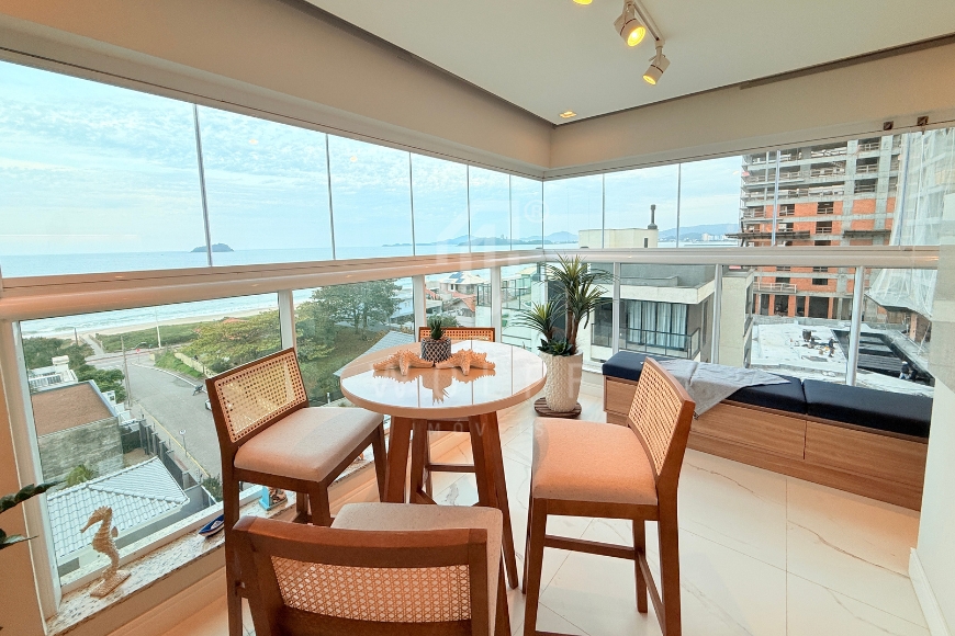 JD1772 - Apartamento Mobiliado com vista mar definitiva
