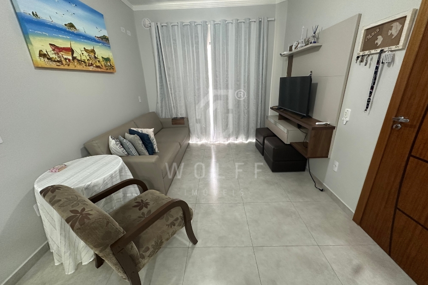 JD1774 - Apartamento semi-mobiliado a 450 metros da Praia