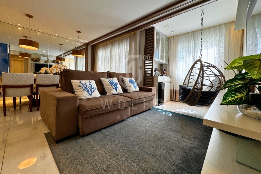JD1791 - Apartamento Mobiliado a poucos passos do mar
