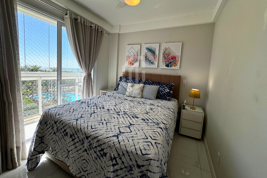JD1791 - Apartamento Mobiliado a poucos passos do mar