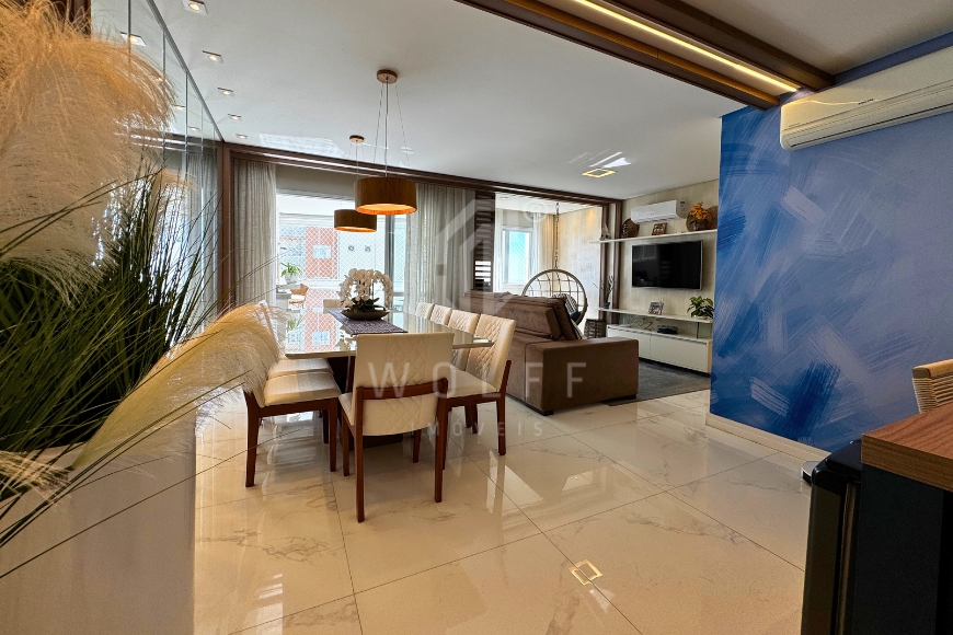 JD1791 - Apartamento Mobiliado a poucos passos do mar