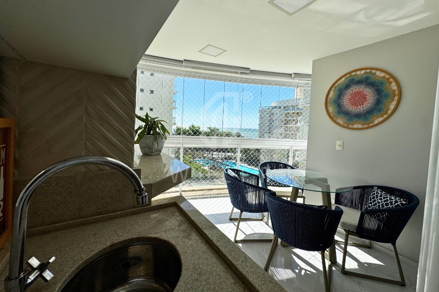 JD1791 - Apartamento Mobiliado a poucos passos do mar