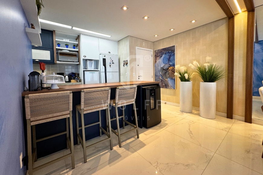 JD1791 - Apartamento Mobiliado a poucos passos do mar