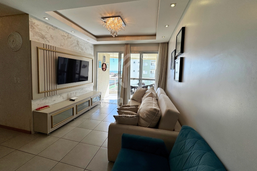 JD1793 - Apartamento Mobiliado com Vista Mar 
