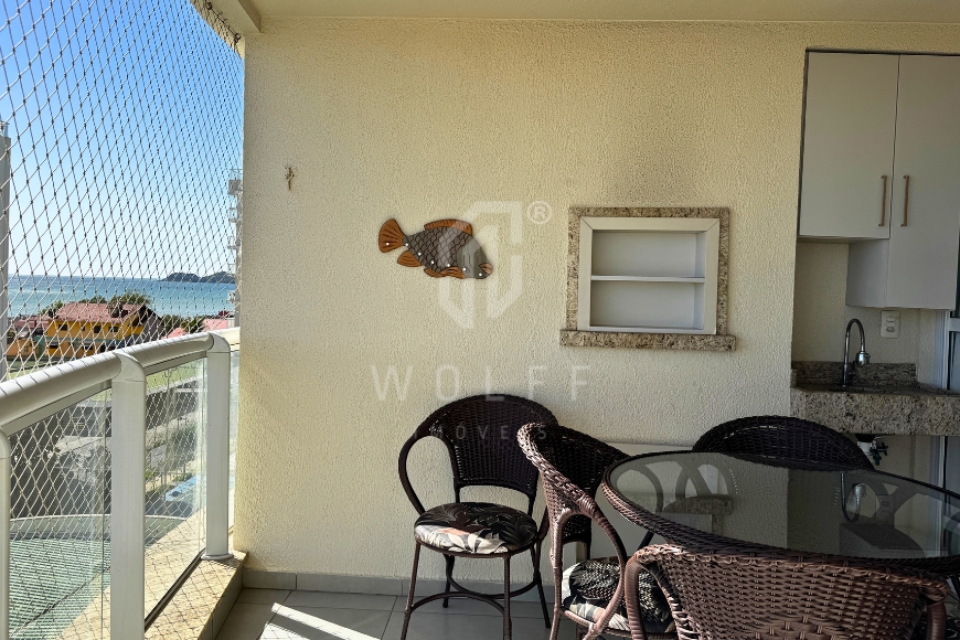 JD1793 - Apartamento Mobiliado com Vista Mar 