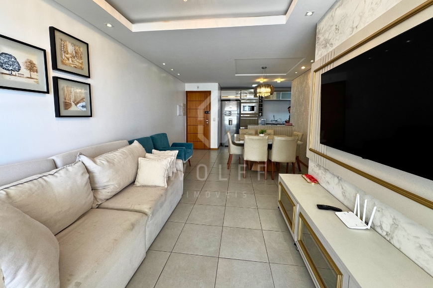 JD1793 - Apartamento Mobiliado com Vista Mar 