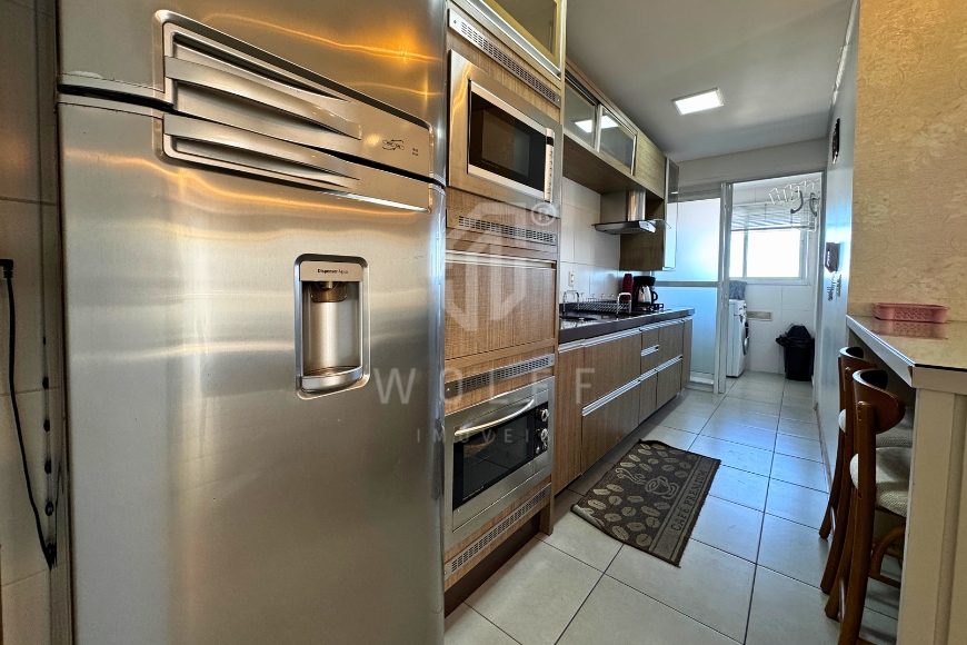 JD1793 - Apartamento Mobiliado com Vista Mar 