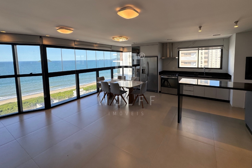 JD1796 - Apartamento Frente Mar com Vista Definitiva