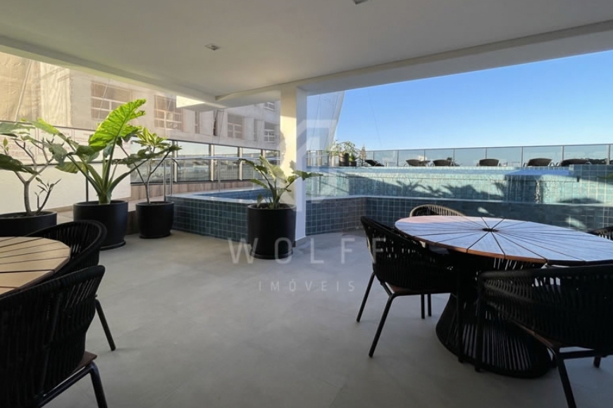 JD1796 - Apartamento Frente Mar com Vista Definitiva
