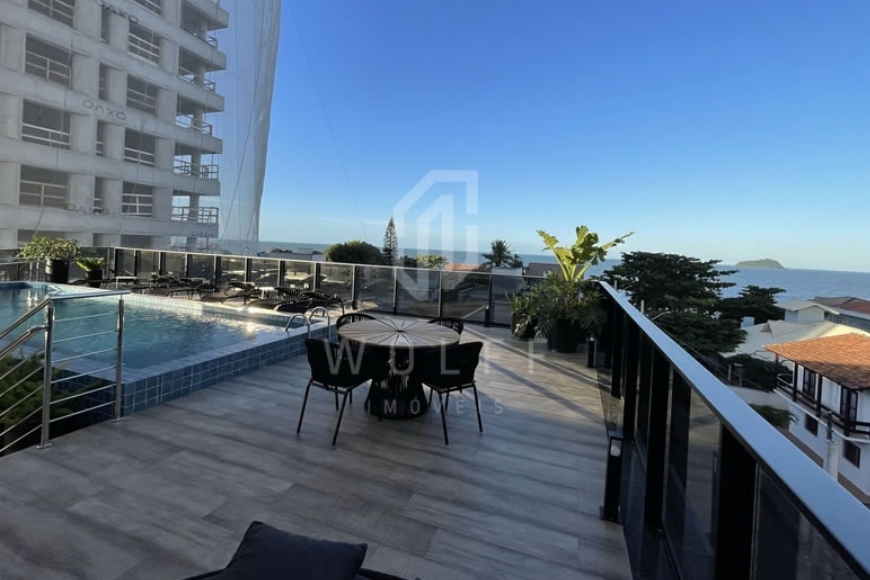 JD1796 - Apartamento Frente Mar com Vista Definitiva