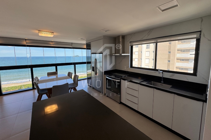 JD1796 - Apartamento Frente Mar com Vista Definitiva