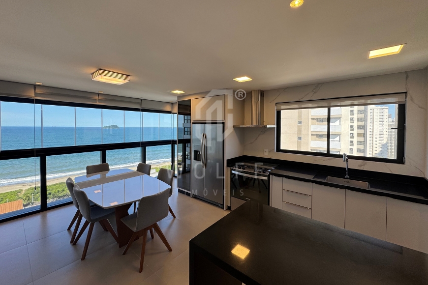 JD1796 - Apartamento Frente Mar com Vista Definitiva