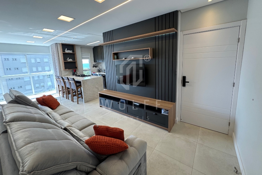 JD1797 - Apartamento Mobiliado com Vista Mar 
