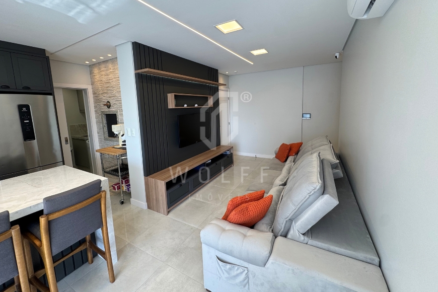 JD1797 - Apartamento Mobiliado com Vista Mar 