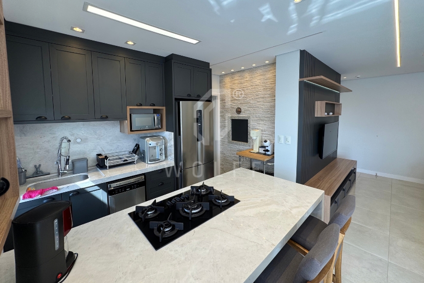 JD1797 - Apartamento Mobiliado com Vista Mar 