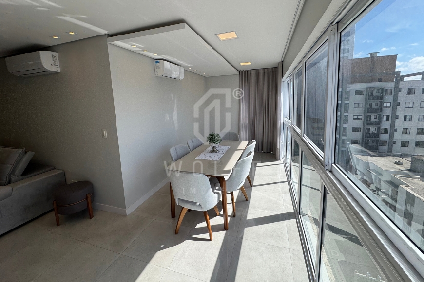JD1797 - Apartamento Mobiliado com Vista Mar 