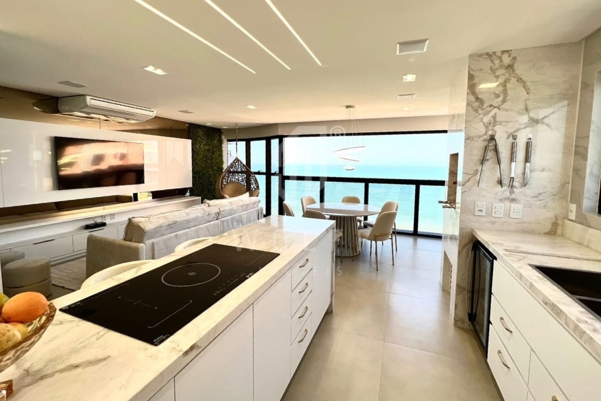 JD1799 - Apartamento com Linda Vista Mar