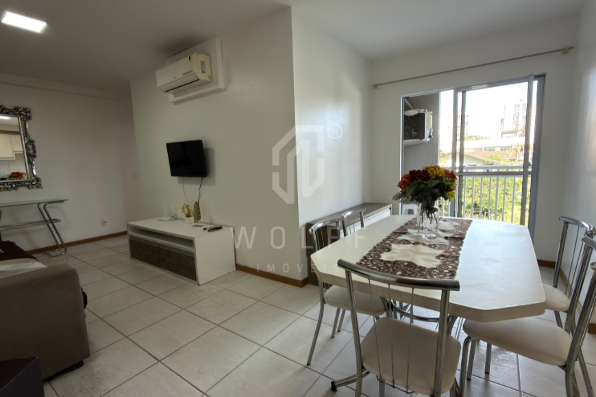 JD1809 - Apartamento Mobiliado a 250 metros da praia no Centro