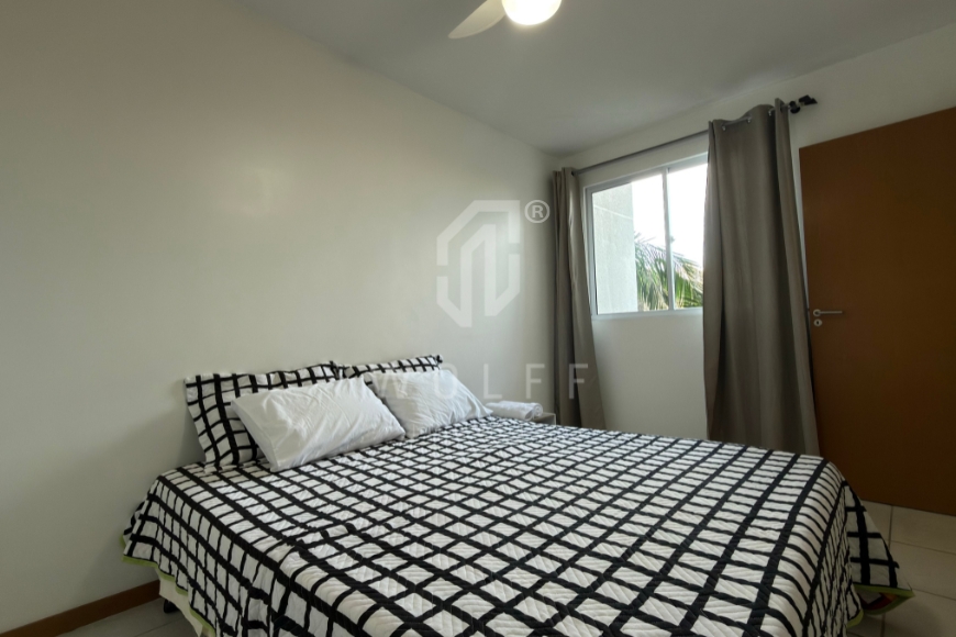 JD1809 - Apartamento Mobiliado a 250 metros da praia no Centro
