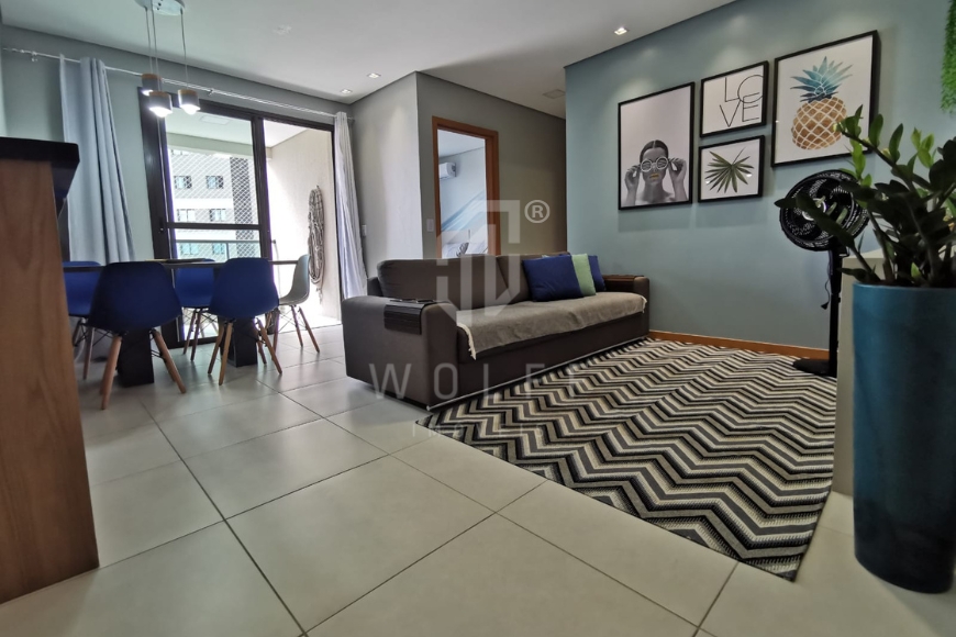 JD1810 - Apartamento Mobiliado a Apenas 200 metros da Praia