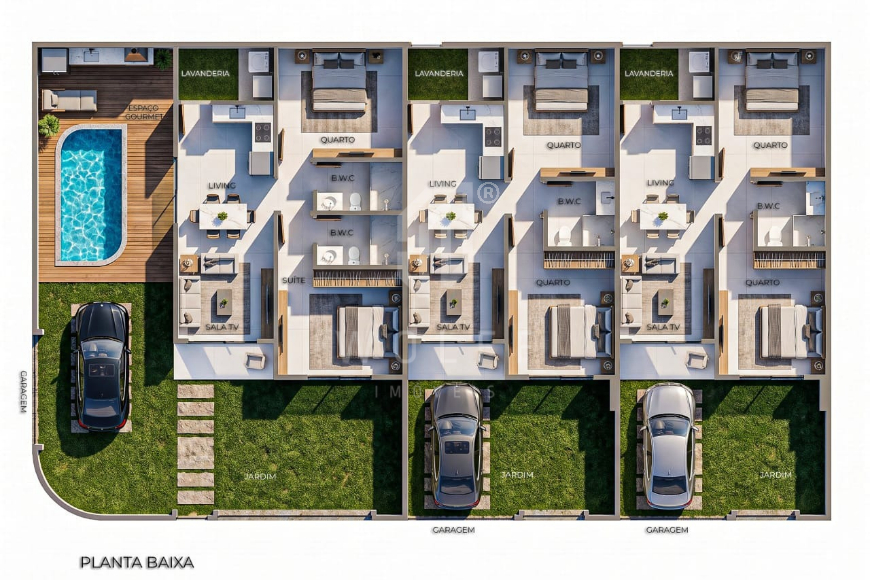 JD1819 - Casa de esquina com Piscina em Itajuba 