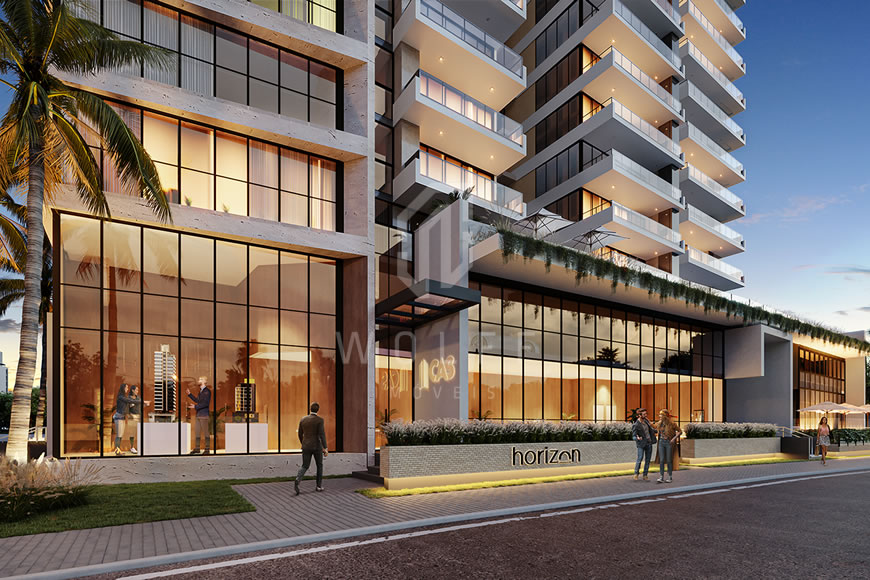 JD422 - Apartamento com incrível vista mar