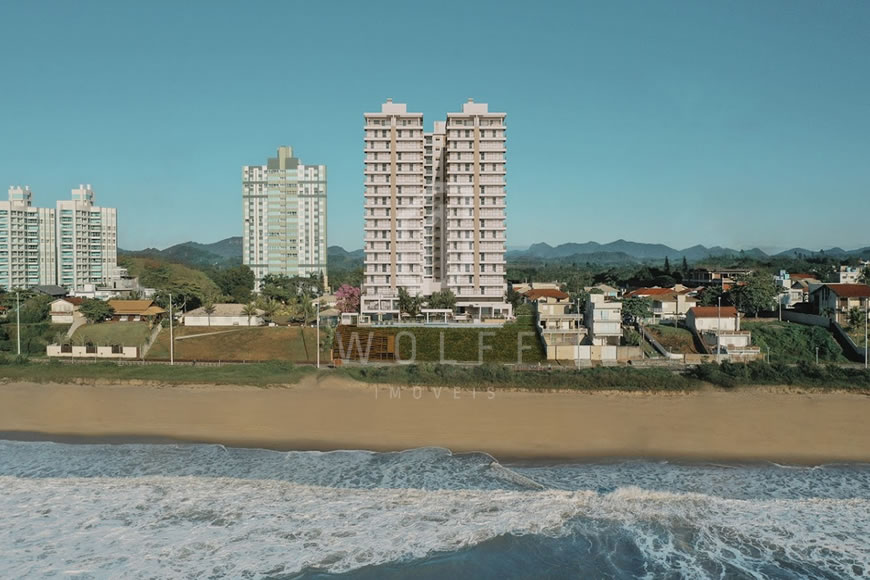 JD632 - Apartamentos frente mar no Itacolomi 