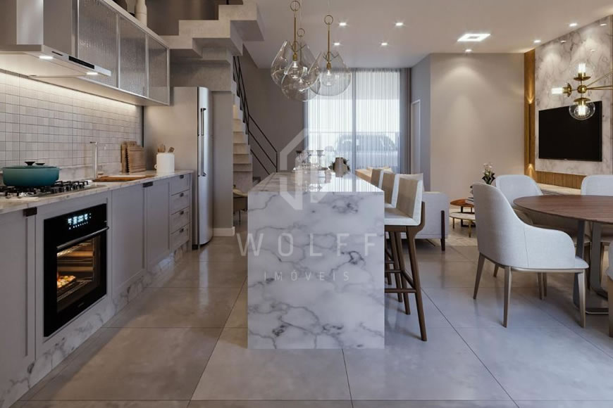 JD716 - Sobrado de Alto Padrão a 270 metros da Praia