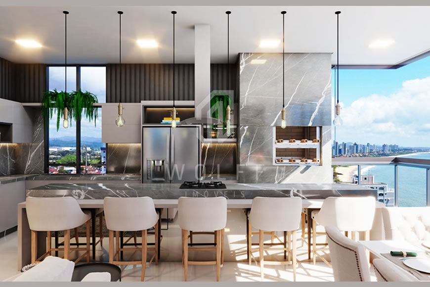 JD733 - Apartamentos sofisticados a poucos passos do Mar no Centro