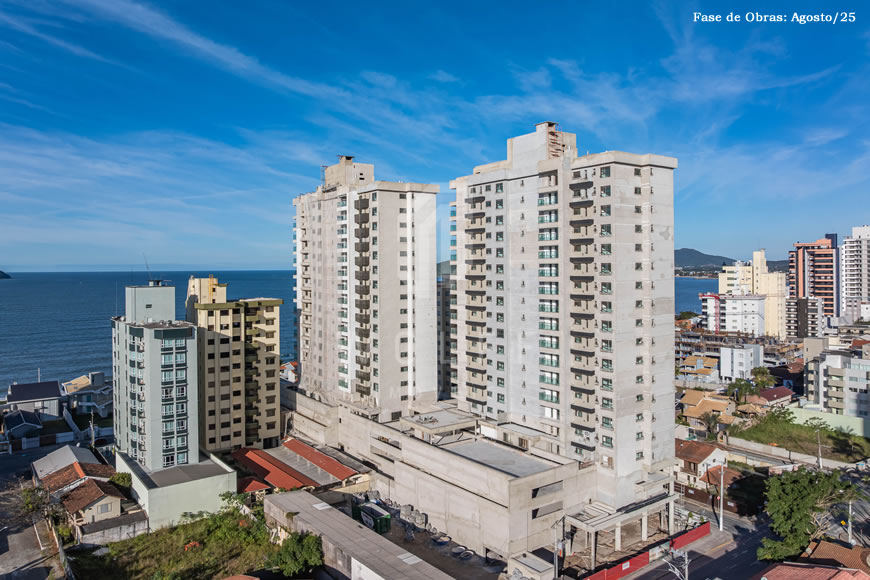 JD773 - Apartamentos a 120 metros da praia na região central 