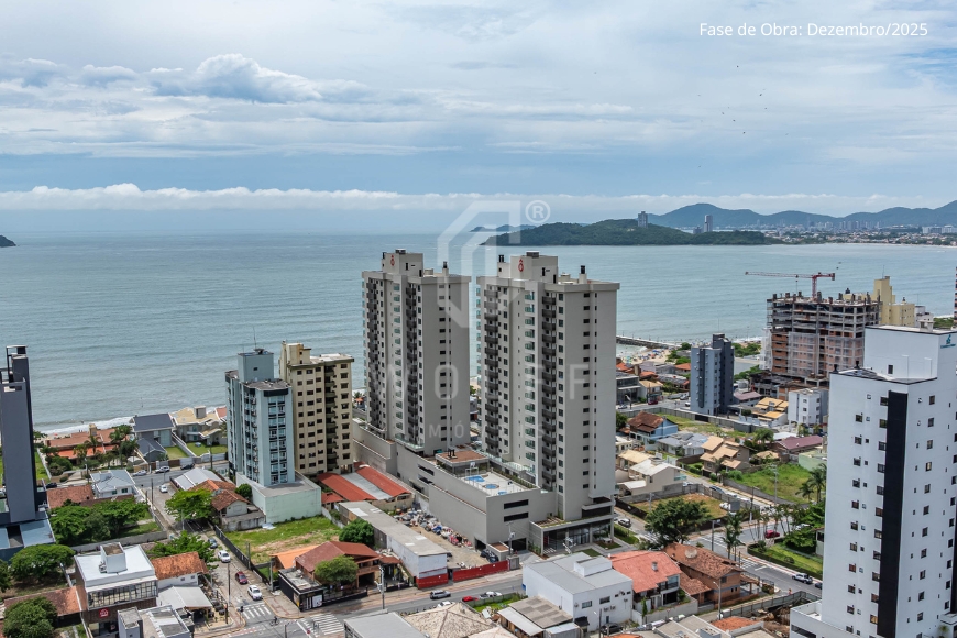 JD773 - Apartamentos a 120 metros da praia na região central 
