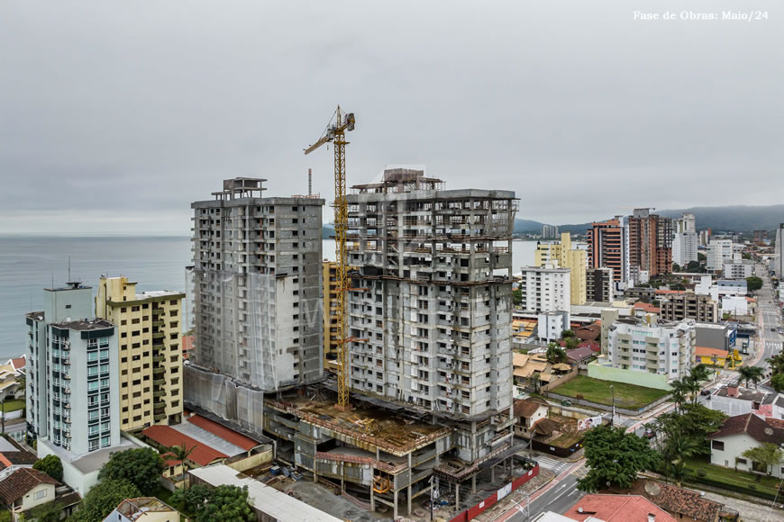 JD773 - Blue One - Apartamentos a 120 metros da praia na região central 