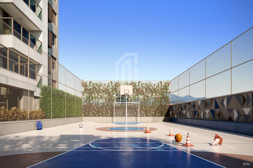 JD773 - Blue One - Apartamentos a 120 metros da praia na região central 