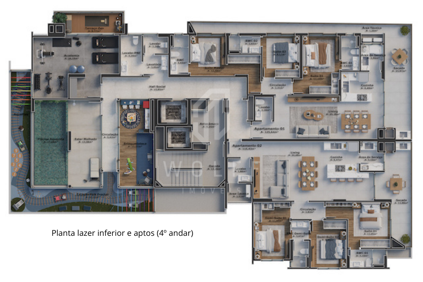 JD815 - Terrace Residence - Apartamentos frente mar 