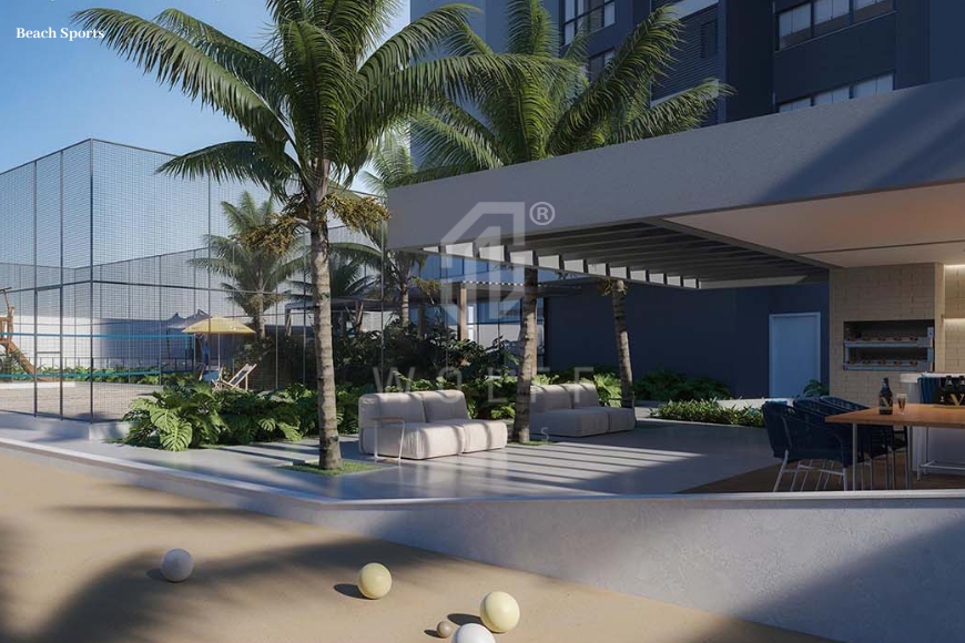 JD822 -  Apartamentos frente mar na Praia da Armação