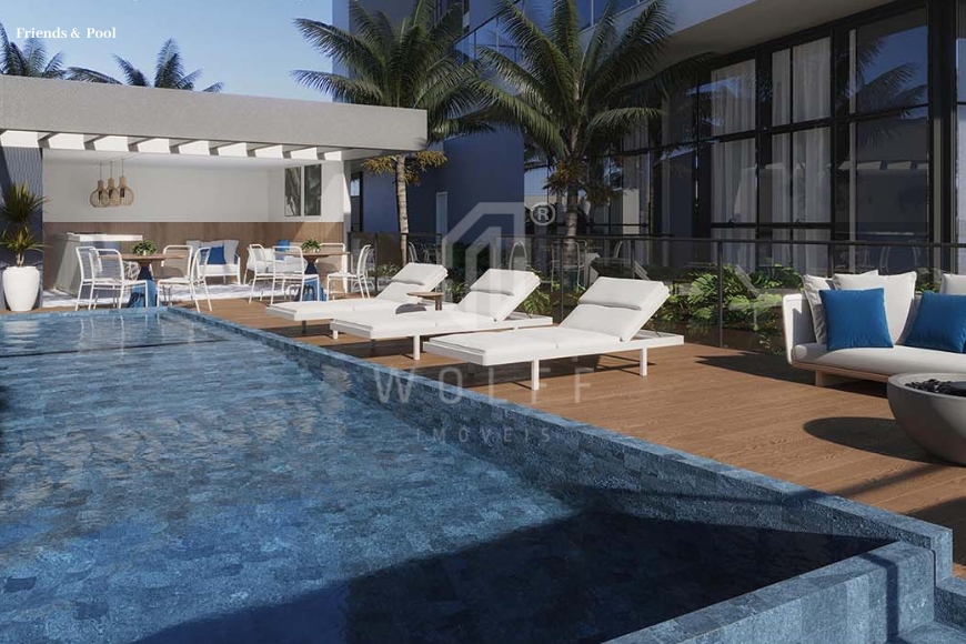 JD822 -  Apartamentos frente mar na Praia da Armação