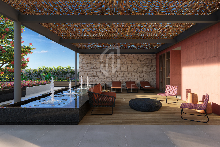 JD823 -  Apartamentos pé na areia na praia do Tabuleiro 