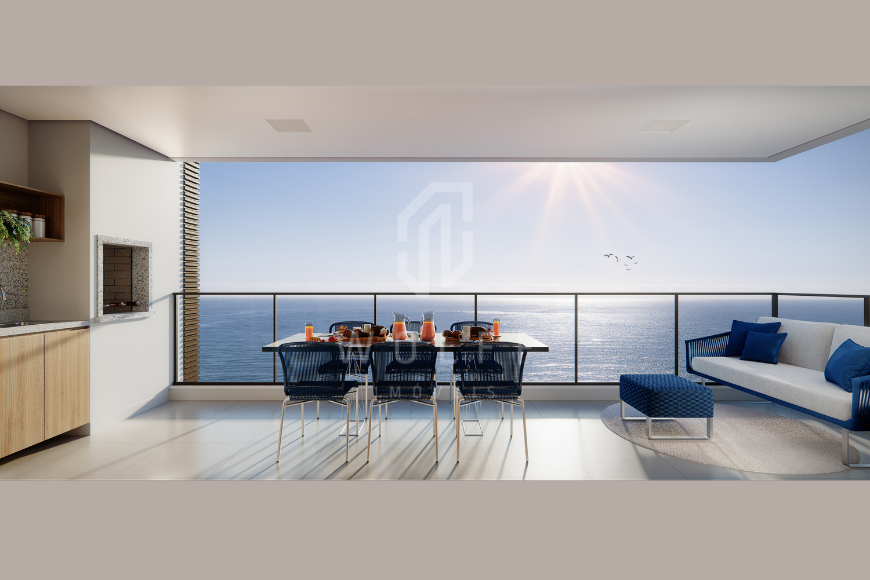 JD823 -  Apartamentos pé na areia na praia do Tabuleiro 