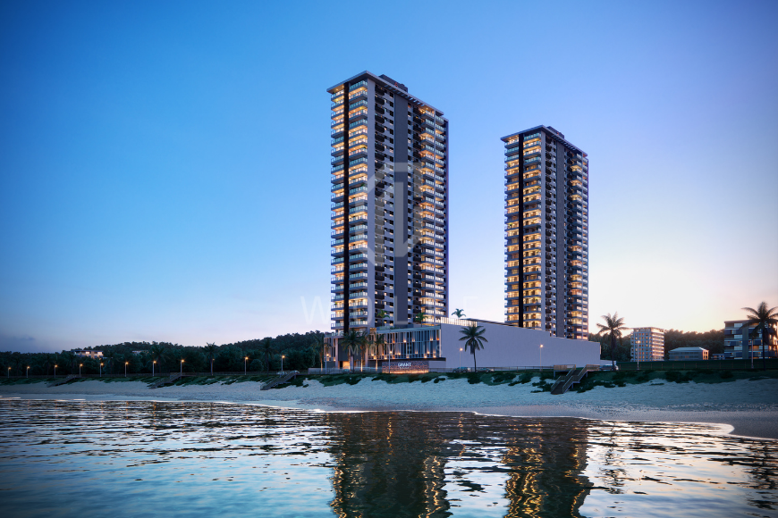 JD823 -  Apartamentos pé na areia na praia do Tabuleiro 