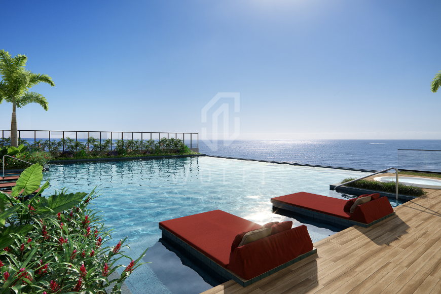 JD823 -  Apartamentos pé na areia na praia do Tabuleiro 