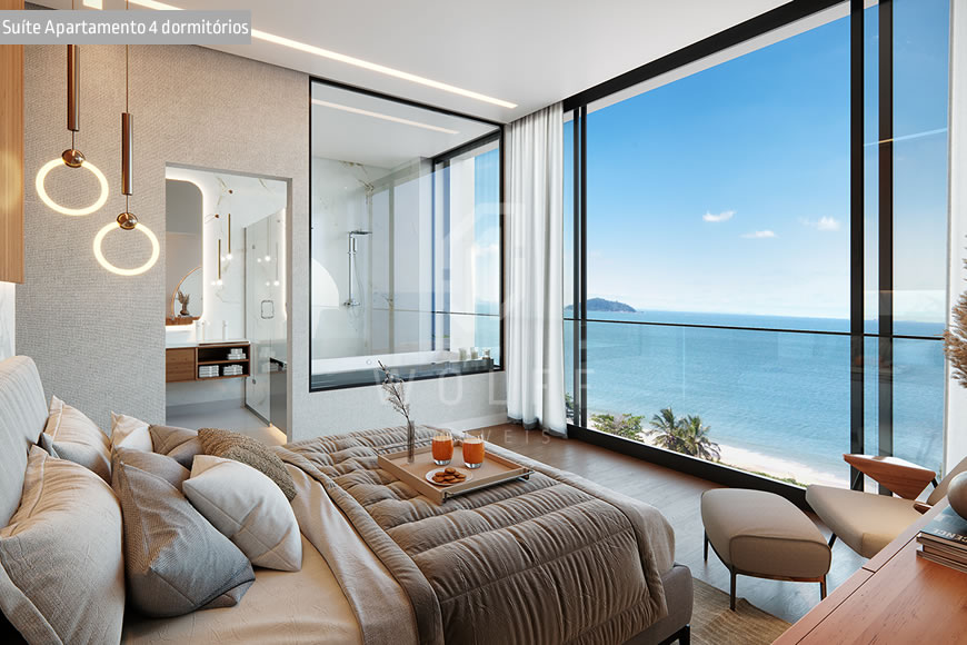 JD856 - Apartamentos a 100 metros do Mar na Praia de Armação