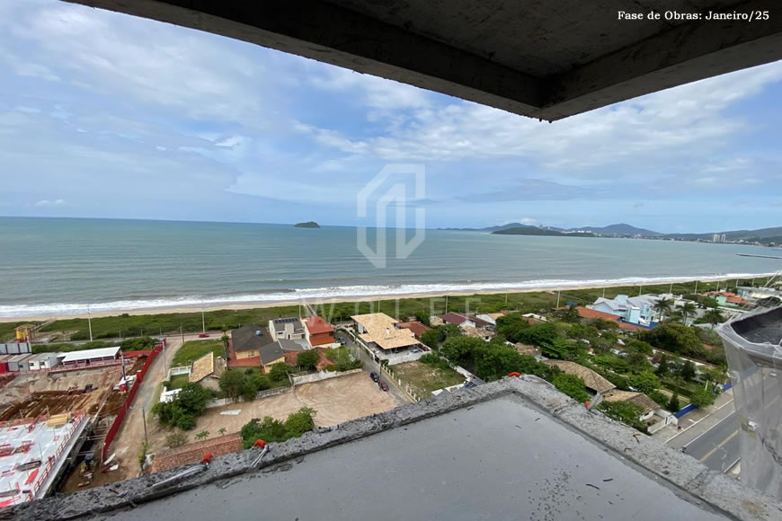 JD857 - Apartamentos com Linda Vista Mar no Centro